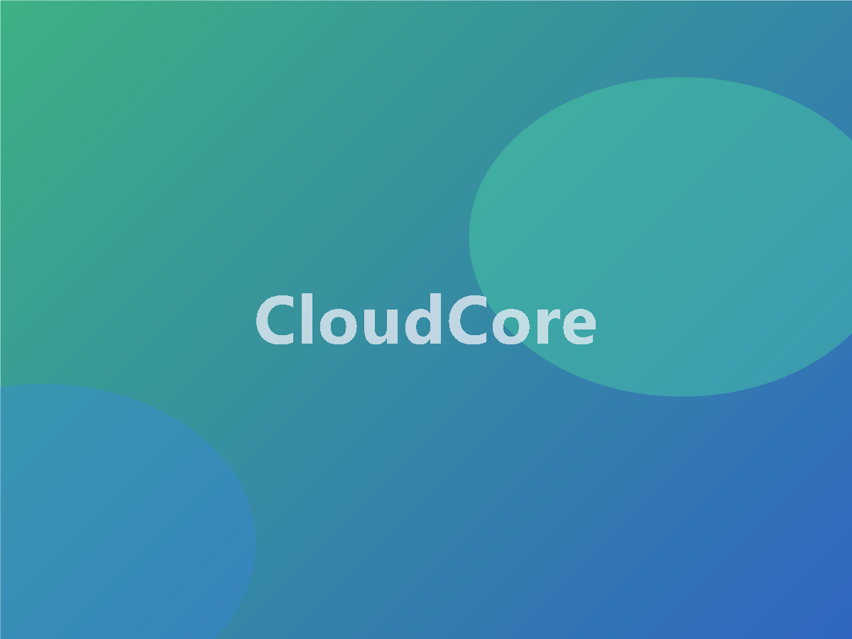 CloudCore logistics dashboard with automated deployment metrics